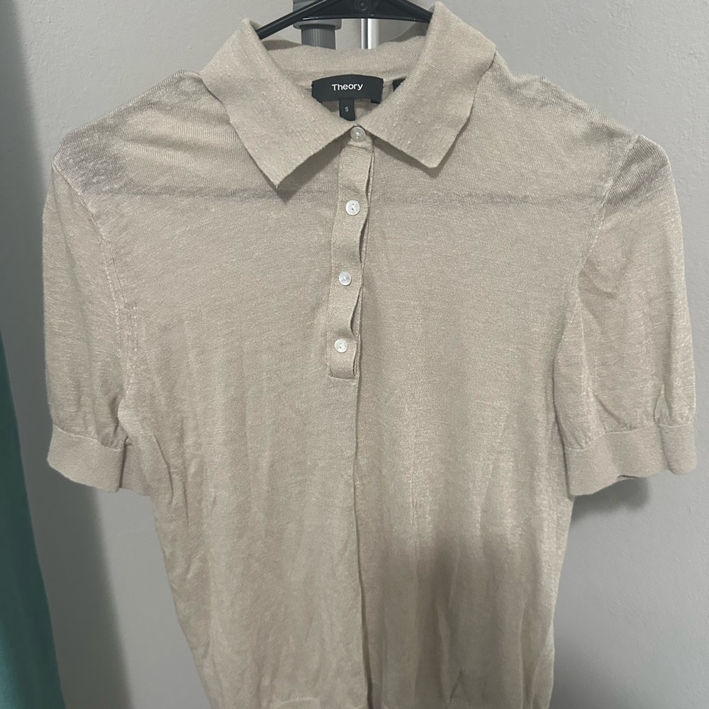 Women theory polo shirt